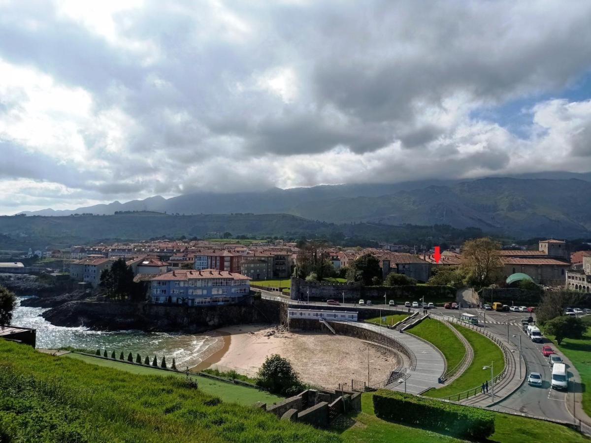 Babilonia, Apartamento En Llanes Tranquilo Y Centrico A 150M De La Playa Del Sablon 外观 照片